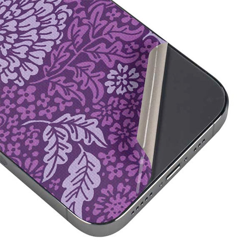 Radiant Orchid Floral iPhone 16 Pro Skin